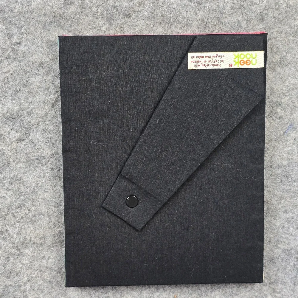 Nook Nook 5- Picture Frames Multicolor Patchwork Corduroy Handcrafted Thai